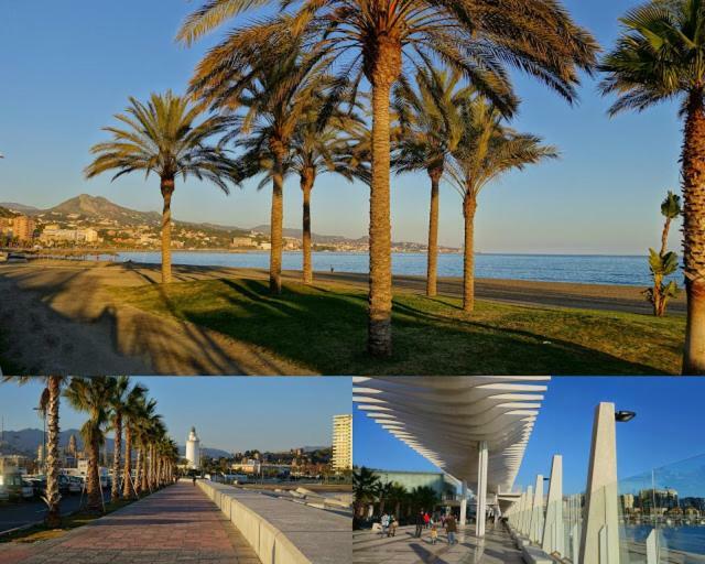 Malaga Beach Apartment Buitenkant foto